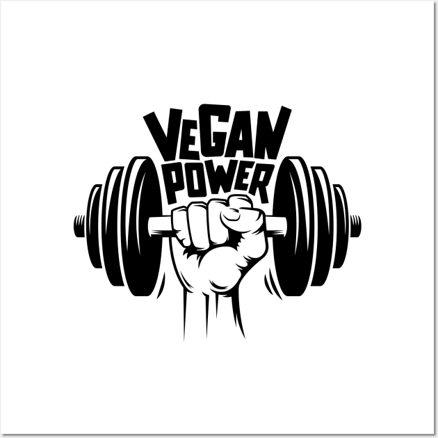 Vegan power Wall Art by Dosunets